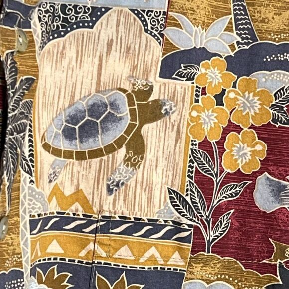 Tori Richard Honolulu vintage short sleeve button up Hawaiian shirt size XL - Picture 6 of 10